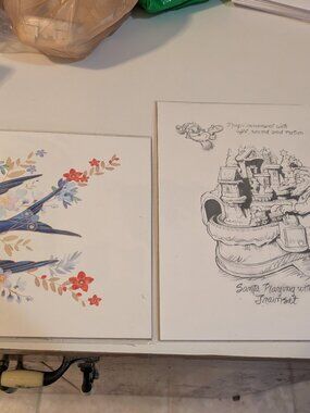 Hallmark two art prints